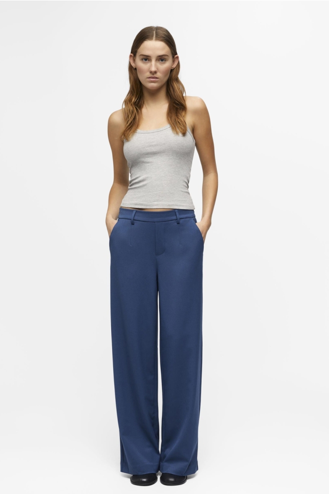 OBJLISA WIDE PANT NOOS 23037921 Dark Denim